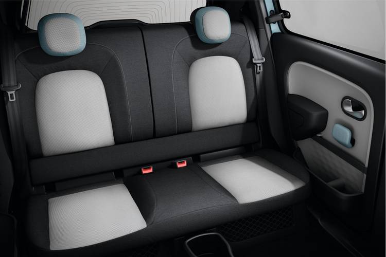Renault Twingo 2016 asientos traseros
