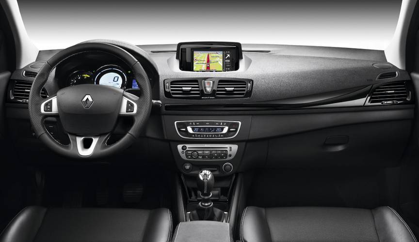 Renault Megane 2012 facelift interiér