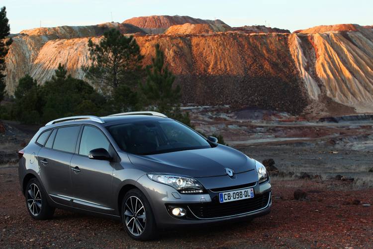 Renault-Megane Grandtour kombi 2012 familiare