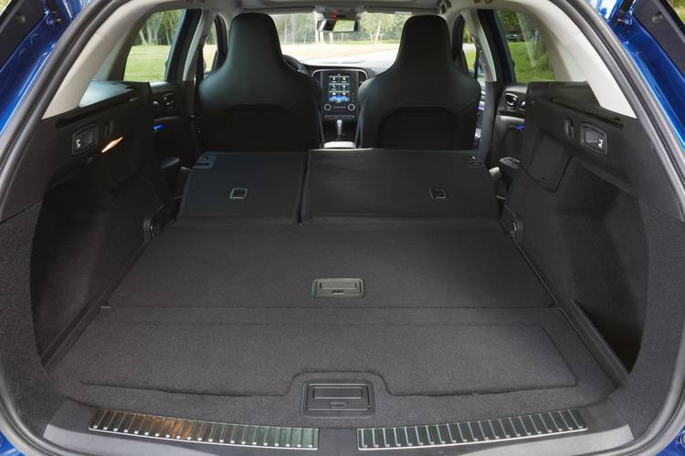 Renault Megane Grandtour 2016 rear folding seats