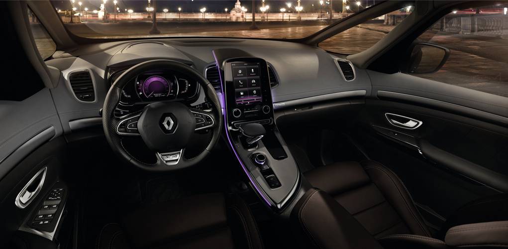 Renault Espace 2017 intérieur