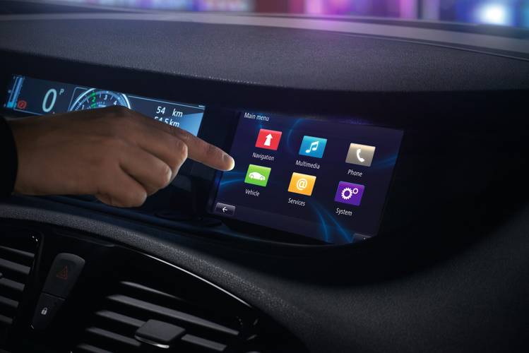 Renault Grand Scenic JZ facelift 2014 Infotainment