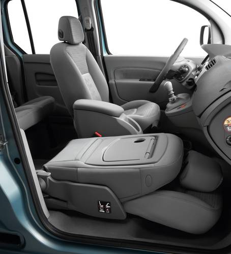 Renault Kangoo 2008 asientos delanteros