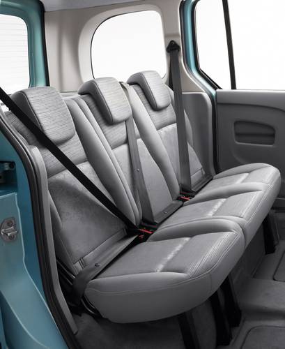 Banquette arrière de la Renault Kangoo 2009