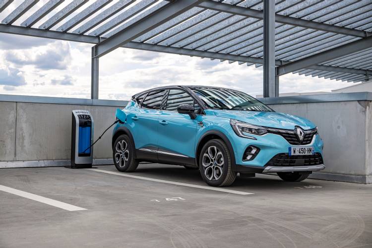 Renault Captur JB-JE 2020 nabíjení