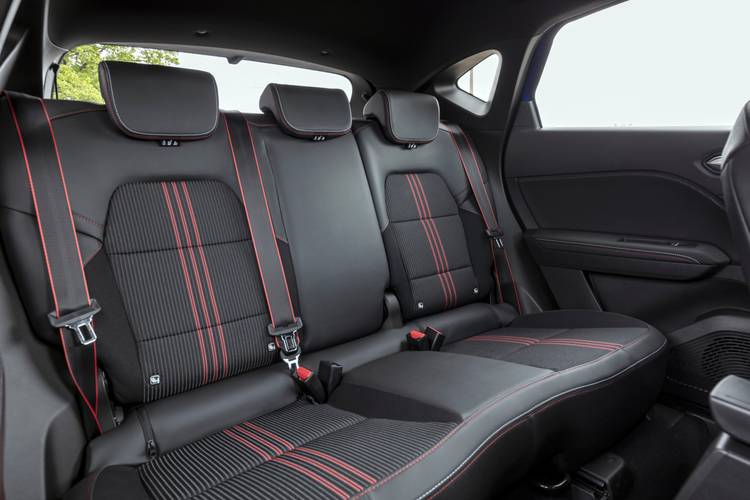 Renault Captur JB-JE 2022 rear seats