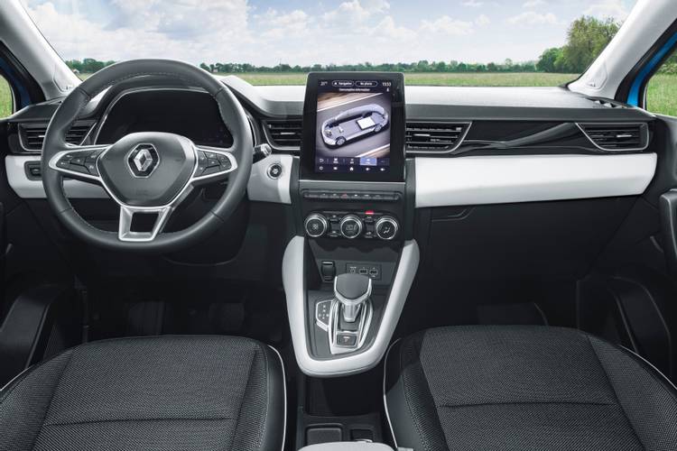 Interno di una Renault Captur JB-JE 2020