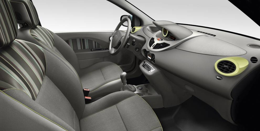 Renault Twingo CN0 facelift 2011 front seats