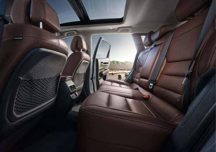 Renault Koleos HC 2017 rear seats