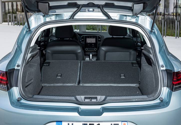 Renault Megane Facelift 2021 sièges arrière rabattus