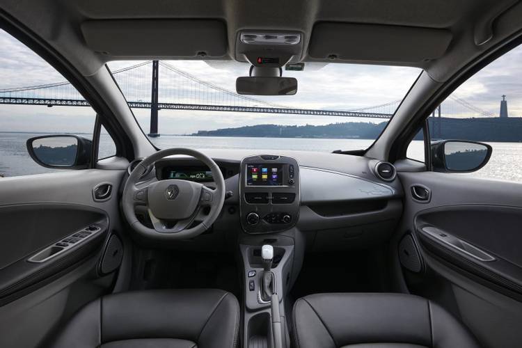 Renault Zoe facelift 2017 interior