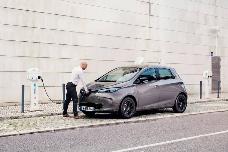 Renault Zoe facelift 2017 opladen