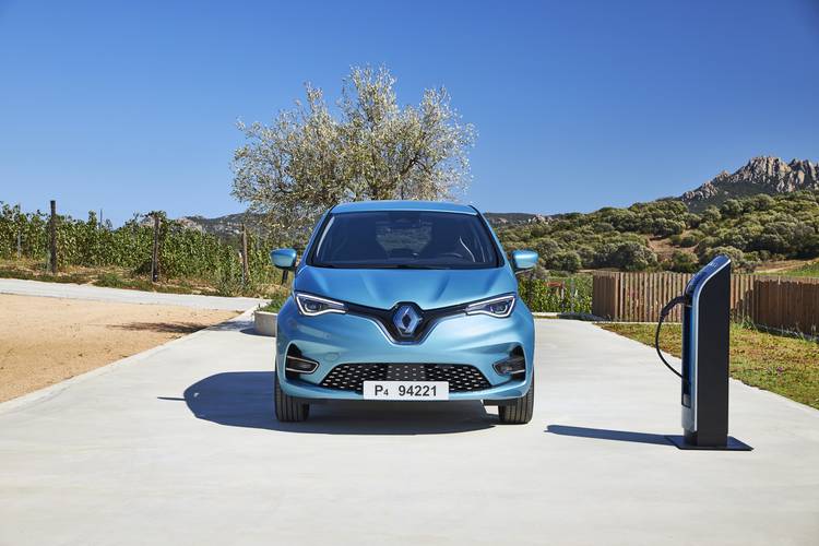 Renault Zoe facelift 2020 aufladen