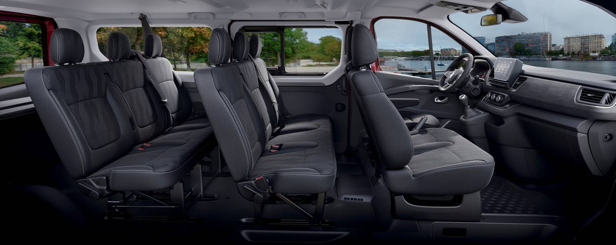 Renault Trafic facelift 2021 voorstoelen