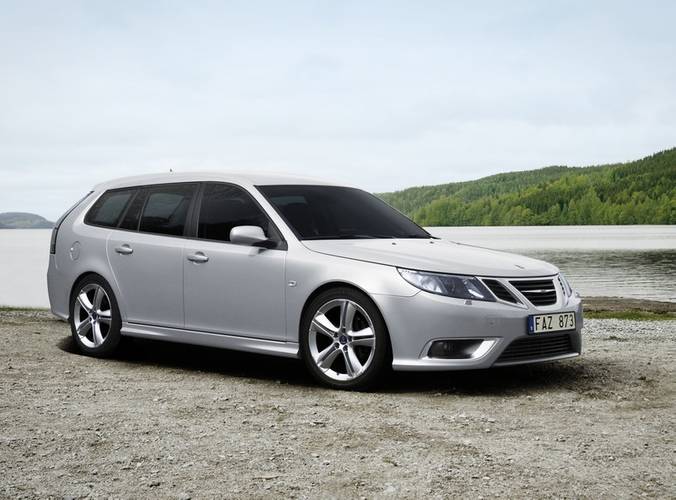 Saab 9-3 YS3F facelift 2009 kombi