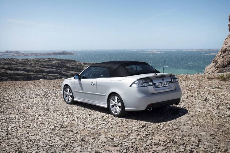 Saab 9-3 YS3F facelift 2010 descapotable