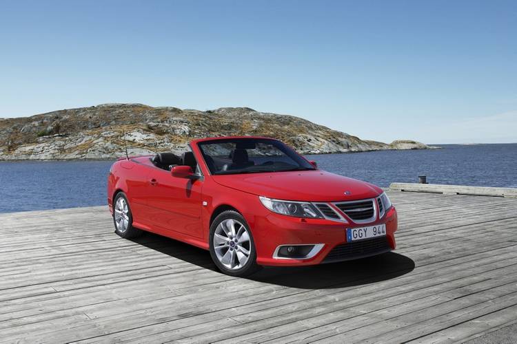 Saab 9-3 YS3F facelift 2007 convertible