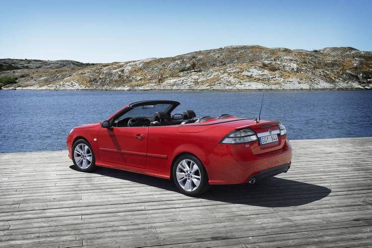 Saab 9-3 YS3F facelift 2008 cabriolet