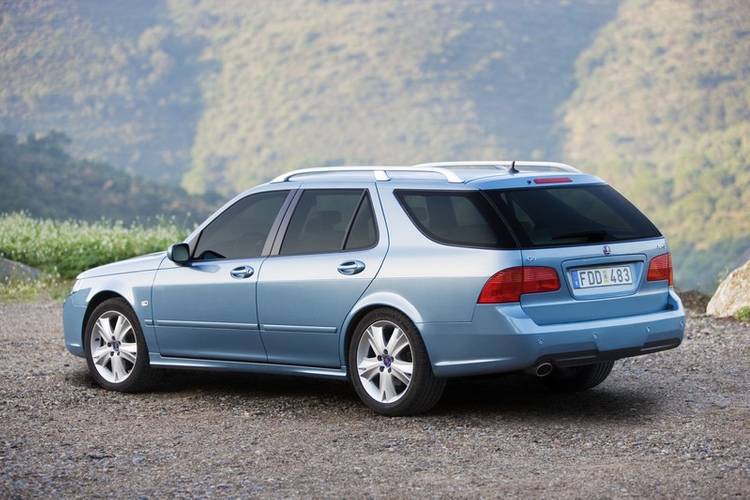 Saab 9-5 facelift YS3E 2007 kombi