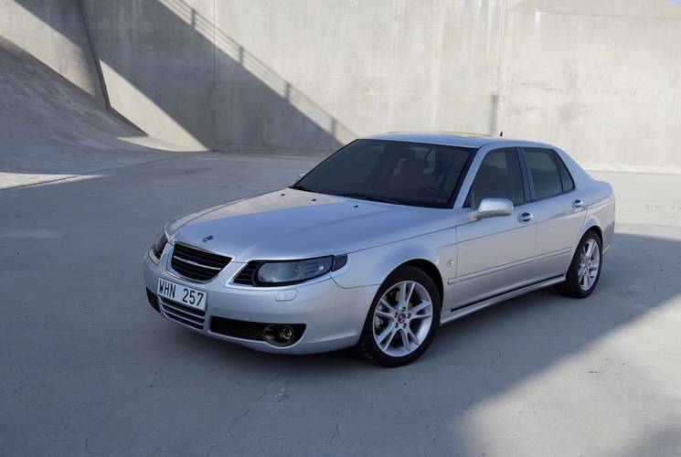 Saab 9-5 facelift YS3E 2007 limousine