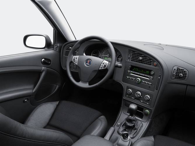 Saab 9-5 facelift YS3E 2007 interior