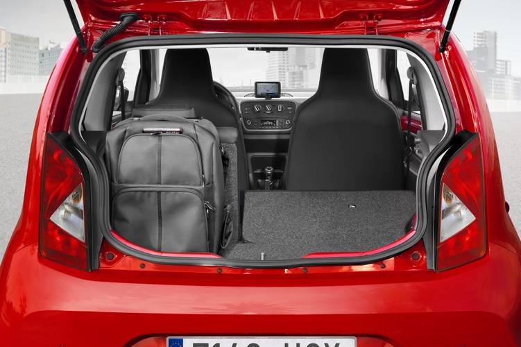 Seat Mii KF1 2014 bagageruimte tot aan voorstoelen