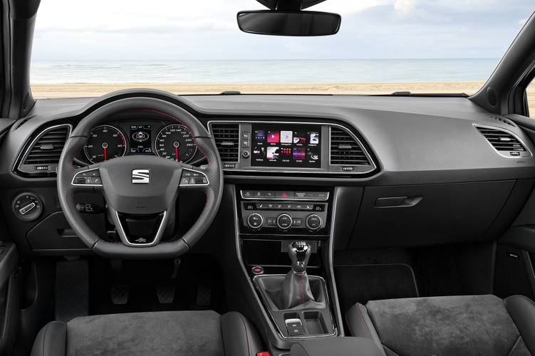 Seat Leon FR 5F facelift 2016 interior