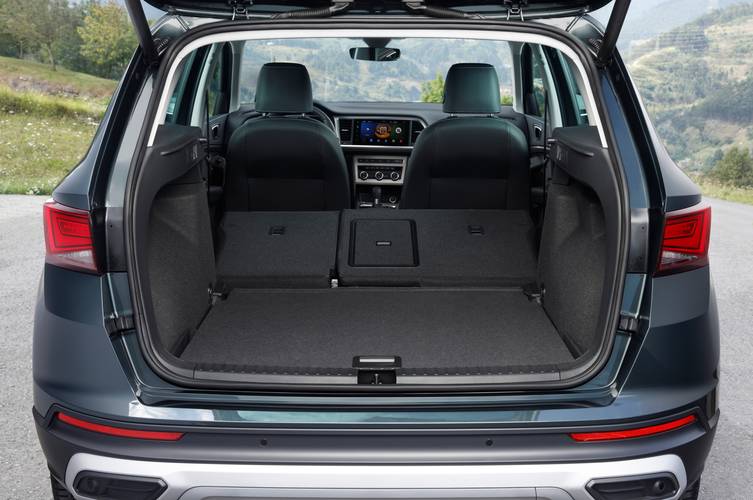 SEAT Ateca KH7 facelift 2020 bagageruimte tot aan voorstoelen