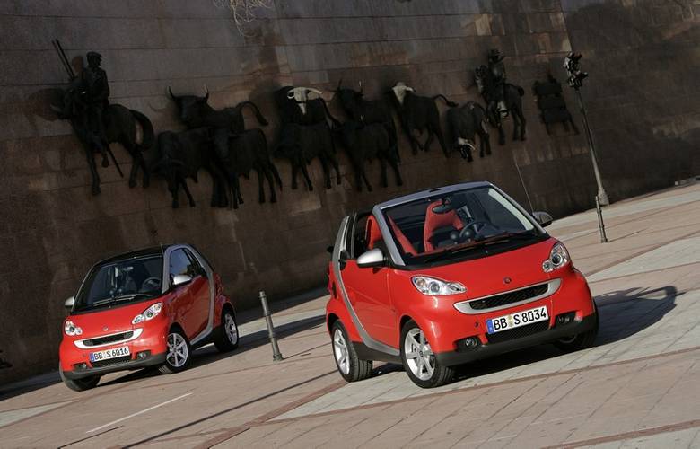 Smart Fortwo W451 2007 conversível