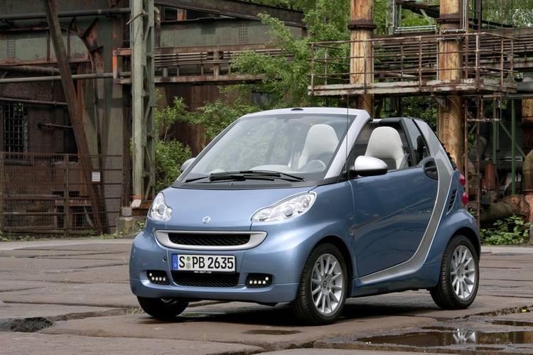 Smart Fortwo W451 facelift 2011 descapotable