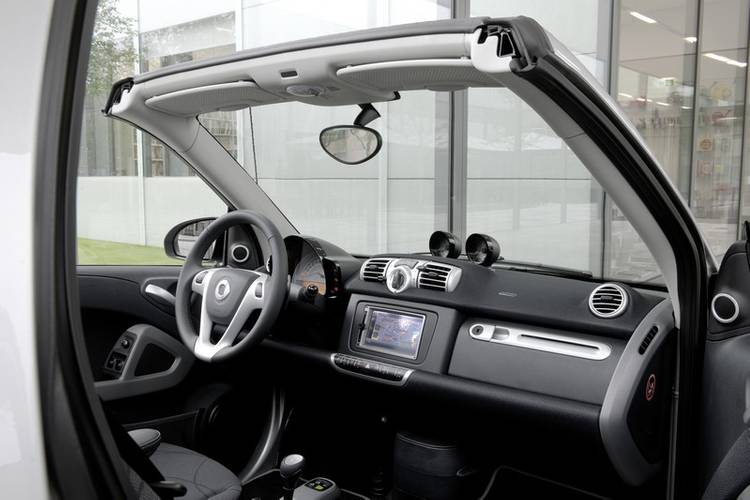 Smart Fortwo W451 facelift 2011 interior