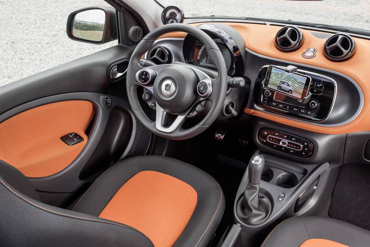 Smart Forfour W453 2015 interior