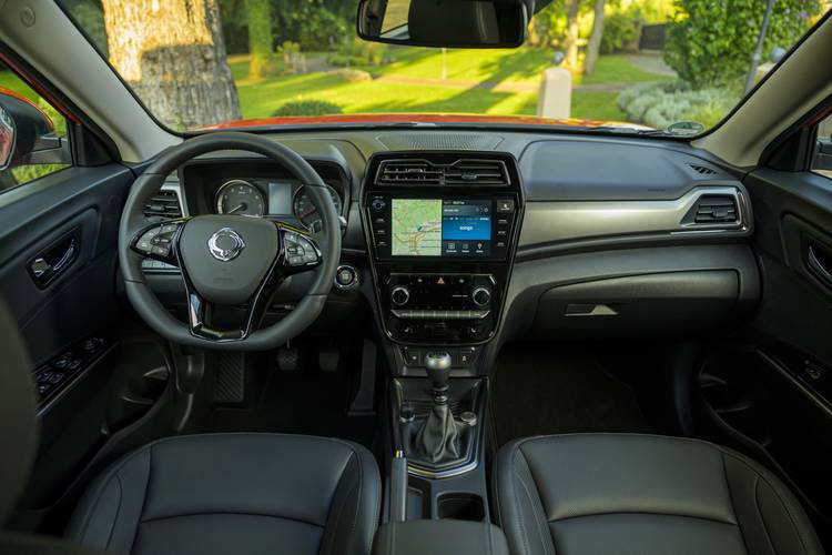 Interno di una SsangYong Tivoli facelift 2020