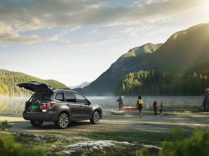 Subaru Forester SJ facelift 2016 boot