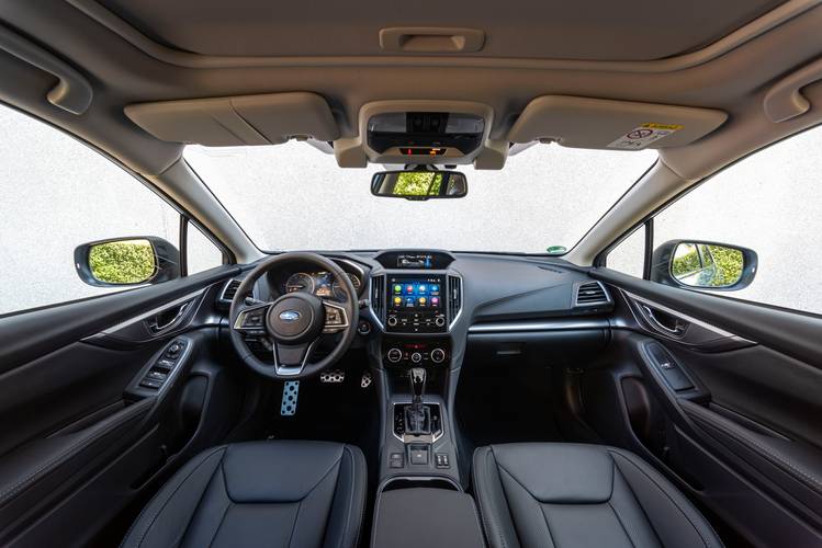 Subaru Impreza GK facelift 2020 interiér
