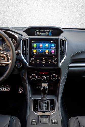 Subaru Impreza GK facelift 2020 infotainment