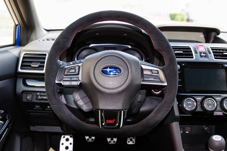 Subaru WRX STI GJ facelift 2018 interior