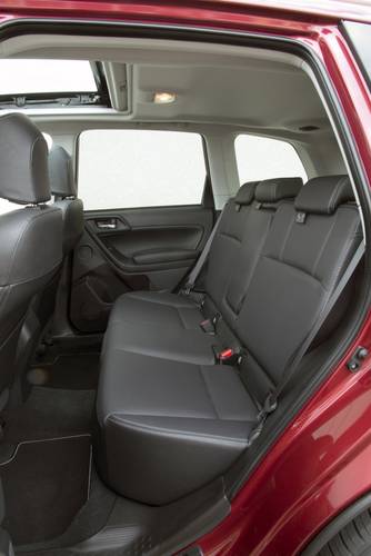 Banquette arrière de la Subaru Forester SJ 2015