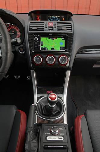 Subaru WRX STI GJ 2015 infotainment