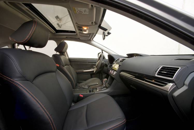 Subaru-XV-2016 GP facelift 2017 přední sedadla