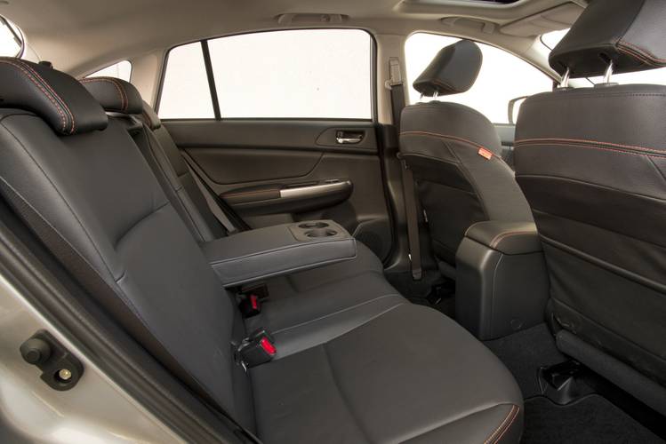 Subaru-XV-2016 GP facelift 2016 rear seats