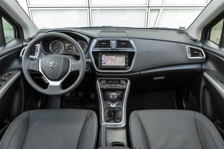 Suzuki S-Cross JY facelift 2017 wnętrze