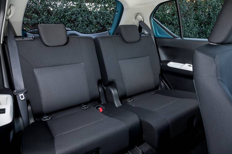 Banquette arrière de la Suzuki Ignis MF 2017