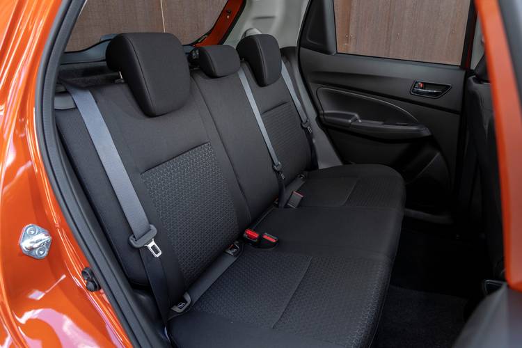 Banquette arrière de la Suzuki Swift A2L 2021