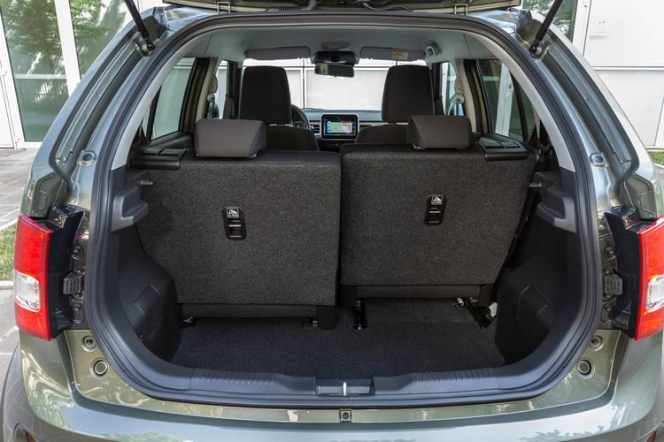 Suzuki Ignis MF facelift 2021 sièges arrière rabattus