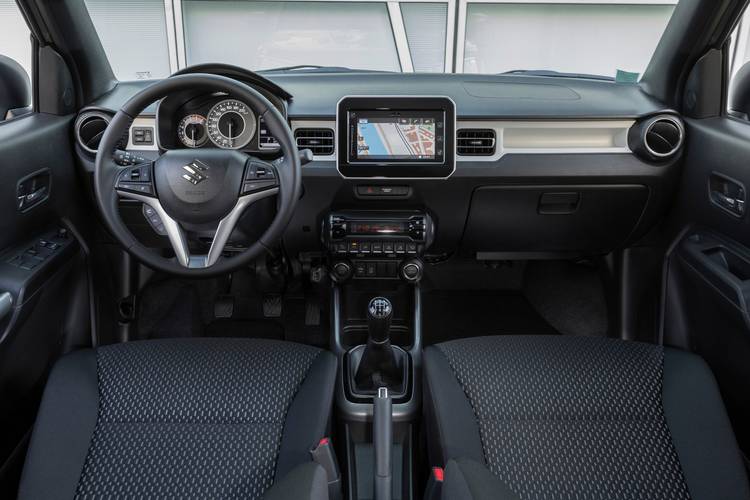 Interno di una Suzuki Ignis MF facelift 2020