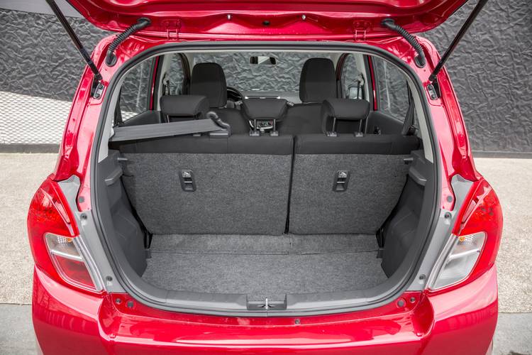 Suzuki Celerio FE 2016 bagageruimte tot aan voorstoelen