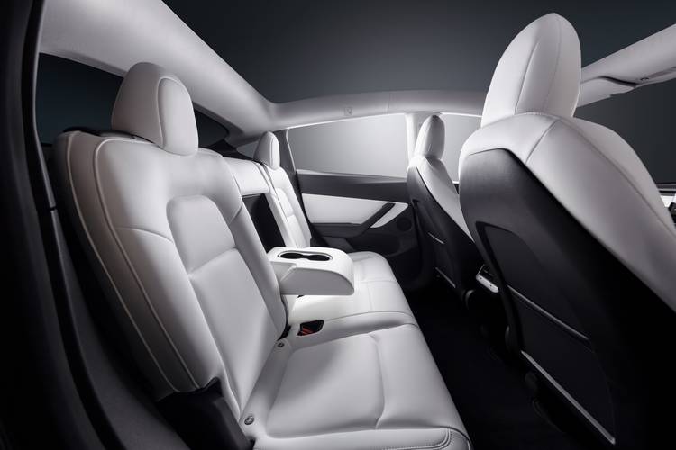 Tesla Model Y 2021 rear seats