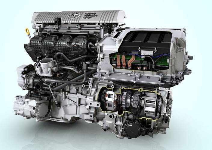 Toyota Prius XW30 2009 engine