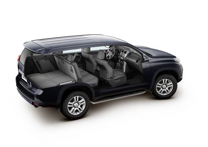 Toyota Land Cruiser J150 2009 2010 voorstoelen